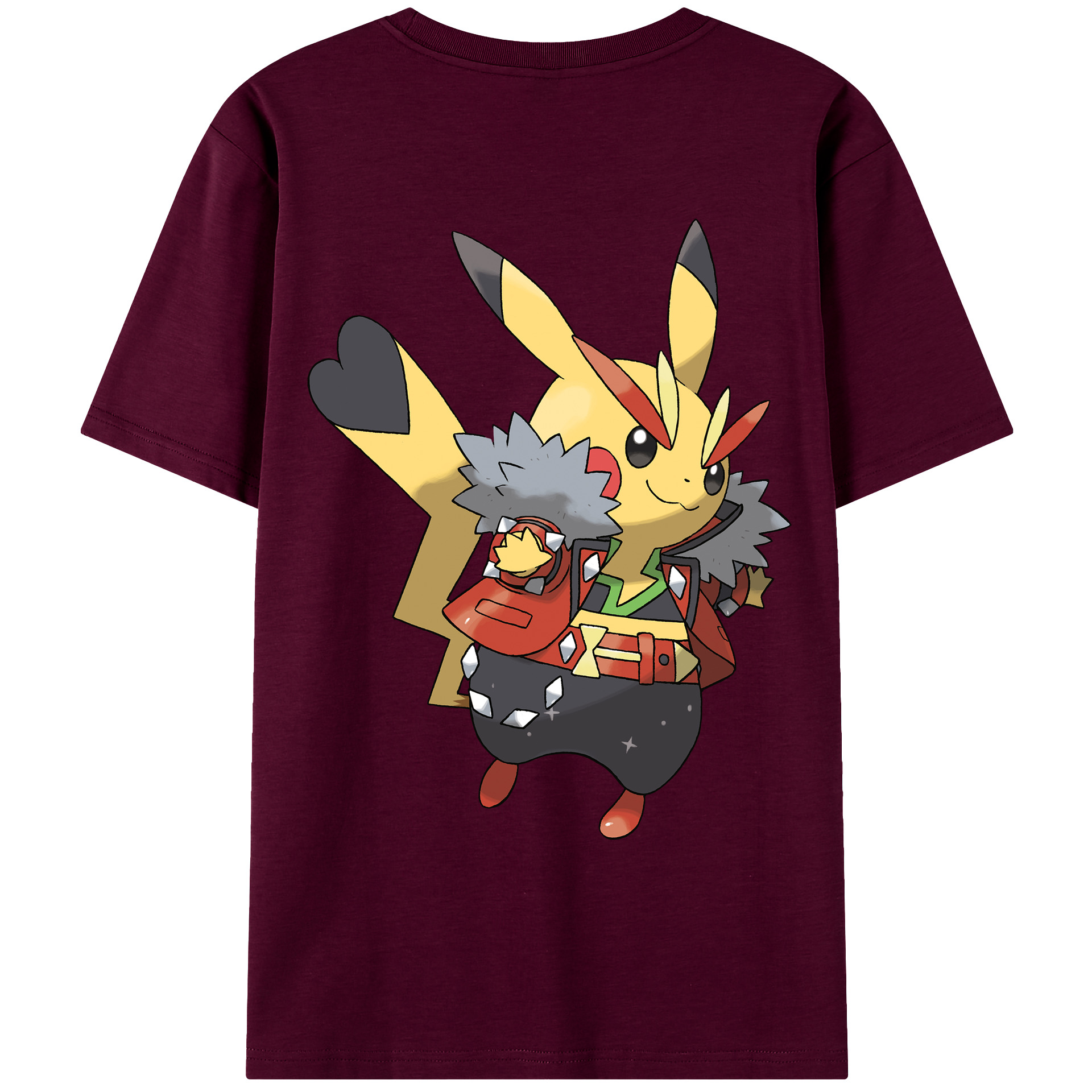（画像用） ポケットモンスター Pokémon レディース半袖Tシャツ(バックプリント)